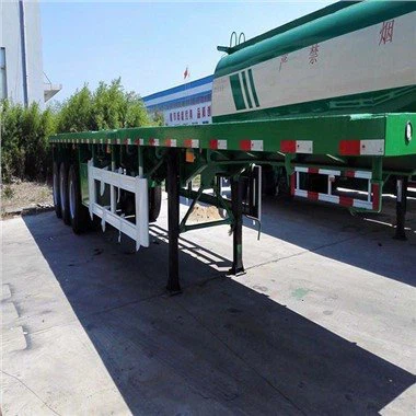 Semi-remorque conteneur